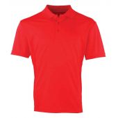 Premier Coolchecker® Piqué Polo Shirt - Strawberry Red Size S