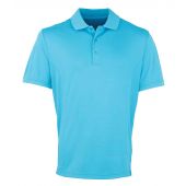 Premier Coolchecker® Piqué Polo Shirt - Turquoise Blue Size 4XL