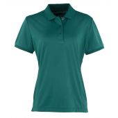 Premier Ladies Coolchecker® Piqué Polo Shirt - Bottle Green Size XXL
