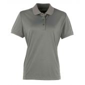 Premier Ladies Coolchecker® Piqué Polo Shirt - Dark Grey Size XXL