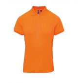 Premier Ladies Coolchecker® Piqué Polo Shirt - Neon Orange Size XXL