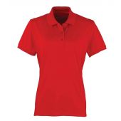 Premier Ladies Coolchecker® Piqué Polo Shirt - Red Size XXL
