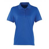 Premier Ladies Coolchecker® Piqué Polo Shirt - Royal Blue Size XXL