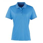 Premier Ladies Coolchecker® Piqué Polo Shirt - Sapphire Blue Size XXL