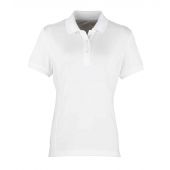 Premier Ladies Coolchecker® Piqué Polo Shirt - White Size XXL