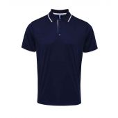 Premier Contrast Coolchecker® Piqué Polo Shirt - Navy/White Size 4XL