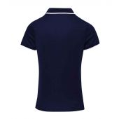Premier Ladies Contrast Coolchecker® Piqué Polo Shirt - Navy/White Size XXL