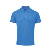 Premier Coolchecker® Plus Piqué Polo Shirt - Sapphire Blue Size 4XL