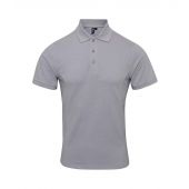 Premier Coolchecker® Plus Piqué Polo Shirt - Silver Size 4XL