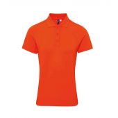 Premier Ladies Coolchecker® Plus Piqué Polo Shirt - Orange Size XXL