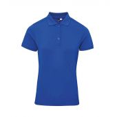 Premier Ladies Coolchecker® Plus Piqué Polo Shirt - Royal Blue Size XXL