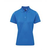 Premier Ladies Coolchecker® Plus Piqué Polo Shirt - Sapphire Blue Size XXL