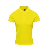 Premier Ladies Coolchecker® Plus Piqué Polo Shirt - Yellow Size XXL