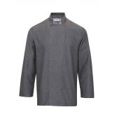 Premier Denim Chef's Jacket - Grey Denim Size 3XL