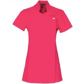 Premier Ladies Blossom Short Sleeve Tunic - Hot Pink Size 24