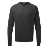 Premier Cotton Rich Crew Neck Sweater - Charcoal Size 4XL
