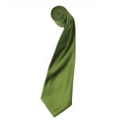 Premier 'Colours' Satin Tie - Oasis Green Size ONE