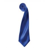 Premier 'Colours' Satin Tie - Royal Blue Size ONE
