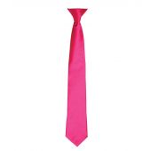 Premier 'Colours' Satin Clip Tie - Hot Pink Size ONE
