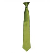 Premier 'Colours' Satin Clip Tie - Oasis Green Size ONE