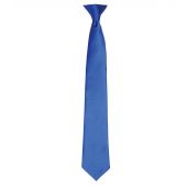 Premier 'Colours' Satin Clip Tie - Royal Blue Size ONE