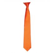 Premier 'Colours' Satin Clip Tie - Terracotta Size ONE