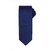 Premier Micro Dot Tie - Navy/Red Size ONE
