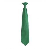 Premier 'Colours' Fashion Clip Tie - Emerald Size ONE