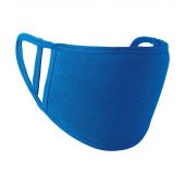 Premier Washable 2-Ply Face Cover - Pack of 5 - Royal Blue Size ONE