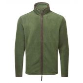Premier Artisan Fleece Jacket - Moss Green/Brown Size 3XL