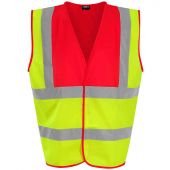 Pro RTX High Visibility Waistcoat - Yellow/Pink Size S