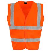 Pro RTX High Visibility Kids Waistcoat - Orange Size L