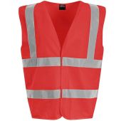 Pro RTX High Visibility Kids Waistcoat - Red Size L