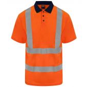 Pro RTX High Visibility Polo Shirt - Orange/Navy Size 5XL