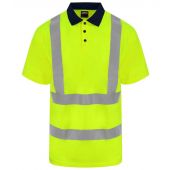 Pro RTX High Visibility Polo Shirt - Yellow/Navy Size 5XL