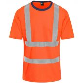 Pro RTX High Visibility T-Shirt - Orange/Navy Size 5XL