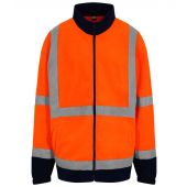 Pro RTX High Visibility Fleece Jacket - Orange/Navy Size 5XL