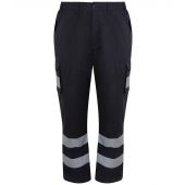 Pro RTX High Visibility Cargo Trousers - Navy Size 5XL/L