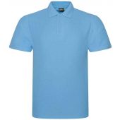Pro RTX Pro Piqué Polo Shirt - Sky Blue Size XS