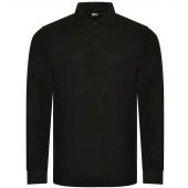 Pro RTX Pro Long Sleeve Piqué Polo Shirt - Black Size 4XL
