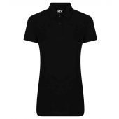 Pro RTX Ladies Pro Polyester Polo Shirt - Black Size XXL