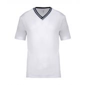 Proact Unisex University T-Shirt - White/Navy Size 3XL