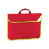 Quadra Enhanced-Viz Book Bag - Classic Red Size ONE