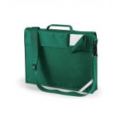 Quadra Junior Book Bag with Strap - Bottle Green Size ONE