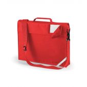 Quadra Junior Book Bag with Strap - Bright Red Size ONE
