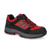 Regatta Safety Footwear Sandstone SB Safety Trainers - Red/Black Size 12