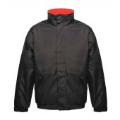 Regatta Dover Waterproof Insulated Jacket - Black/Red Size 3XL