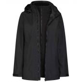 Regatta Ladies Classic Waterproof 3-in-1 Jacket - Black Size 20