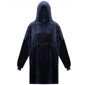 Regatta Snuggler Oversized Fleece Hoodie - Navy Size ONE