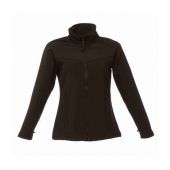 Regatta Ladies Uproar Soft Shell Jacket - Black/Black Lining Size 22